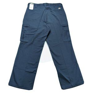 Dickies Cargo Pants Men's 36x30 Blue Pockets Outdoors Worker